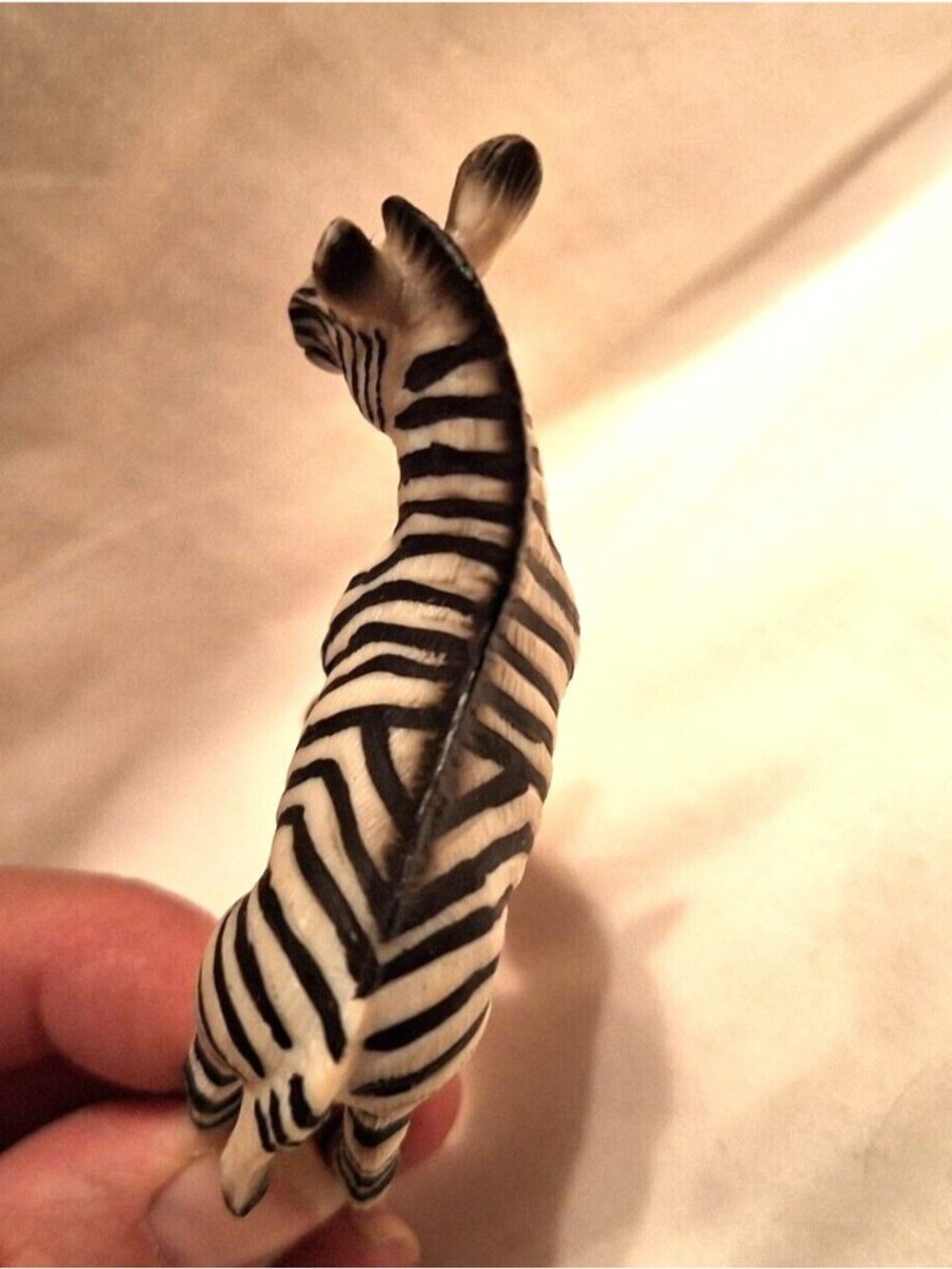 Schleich 3" Zebra Foal 1998 Baby Figure Zoo Wildlife Vintage 90s - Picture 6 of 8